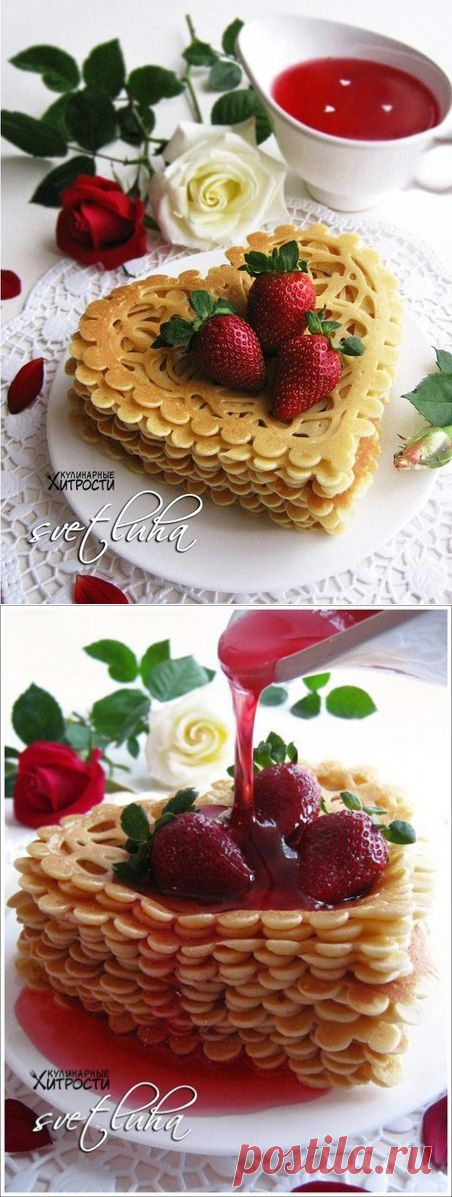 АЖУРНЫЕ БЛИНЧИКИ С НОТКАМИ КОКОСА