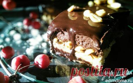Арахисово-шоколадные пирожные | Кулинарные рецепты от «Едим дома!»