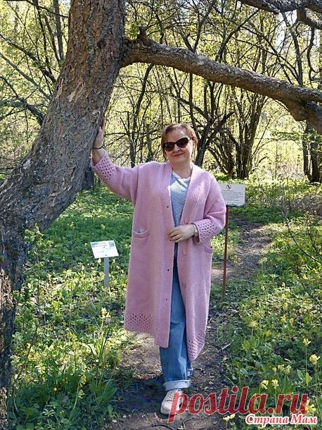 Снова розовое пальто... Новый взгляд - Вязание - Страна Мам