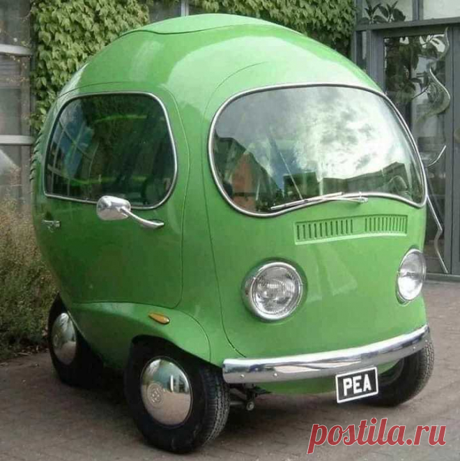 Pea Car создан по заказу компании Birds Eye, занимающейся продажей замороженных овощей. Автомобильчик дебютировал в телевизионной рекламе 2005 года. Его кузов выполнили в форме круглого ярко-зеленого гороха. Машину часто называют Volkswagen Pea Car, однако ее разработкой занималась лондонская компания Asylum.