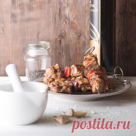 Маринованная баранина на шпажках🍖