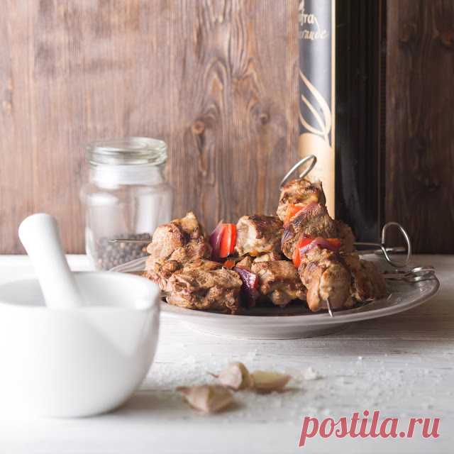 Маринованная баранина на шпажках🍖