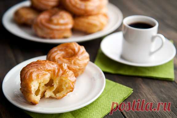 рецепт пончиков французского cruller | использовать настоящее масло