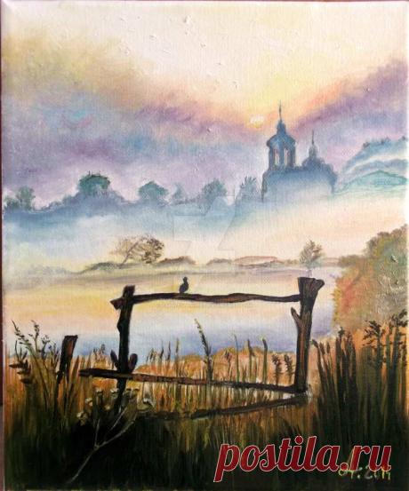 Румынский художник. Adina Lupan