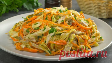 Всегда Вкусно! Видео рецепты  | Популярные САЛАТЫ С КУРИЦЕЙ - порадуйте родных и друзей. Рецепты от Всегда Вкусно!