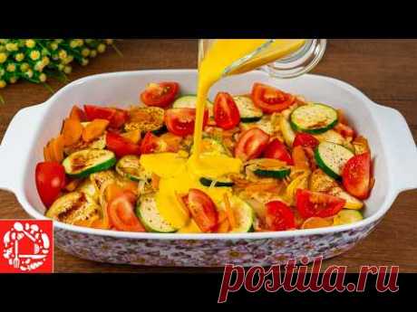 Они такие вкусные! Я готовлю эти кабачки все лето! Рецепт за 15 минут!