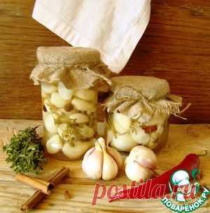 Маринованный пряный чеснок - кулинарный рецепт