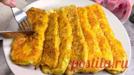Кабачковый шницель: готовлю летом вместо мяса. Быстро, бюджетно и вкусно | Веселая Морковка Пульс... Сегодня расскажу, как можно вкусно и просто приготвить шницель из кабачков.