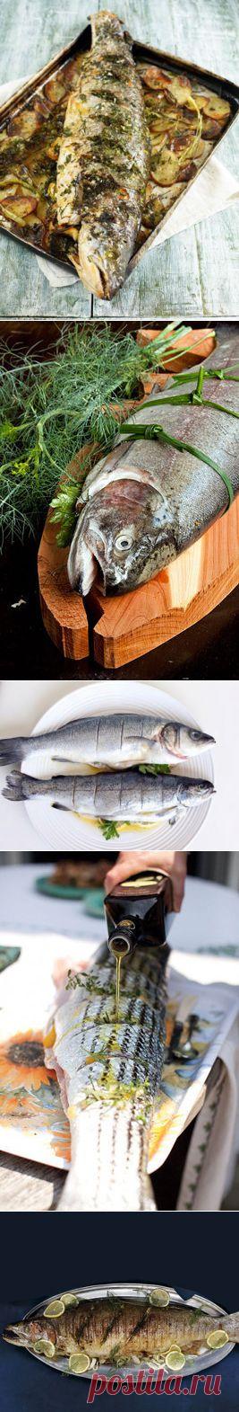 Запеченный лосось в духовке целиком | Рецепты Джейми Оливера