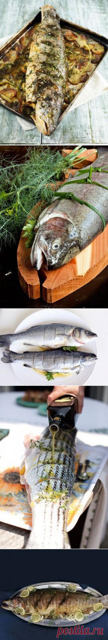 Запеченный лосось в духовке целиком | Рецепты Джейми Оливера