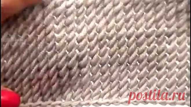 Diagonal  Stitch_Узор -Косые петли-