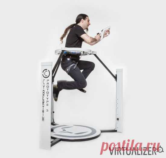 Gizmonews.ru » Cyberith Virtualizer погрузит в виртуальную реальность, не беспокоя соседей