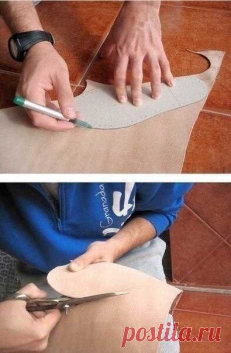 Учимся вязать обувь. МК