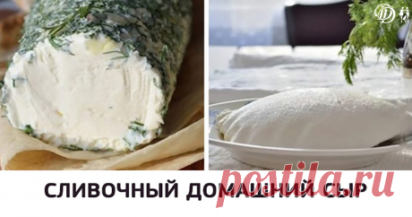Смешайте кефир со сметаной — и получите изумительный домашний сыр!