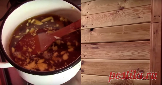 Лучшая дедовская пропитка для дерева ...