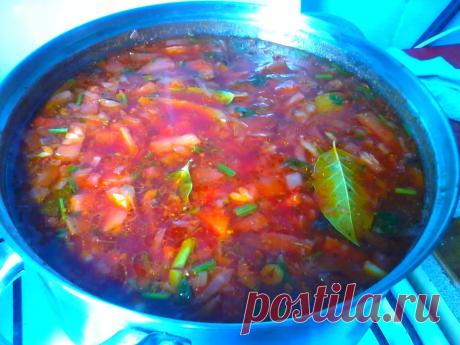 Классический горячий свекольник - Журнал полезных советов