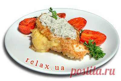 Куриные кармашки с сыром