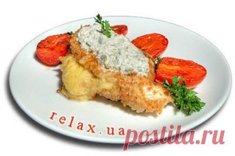 Куриные кармашки с сыром