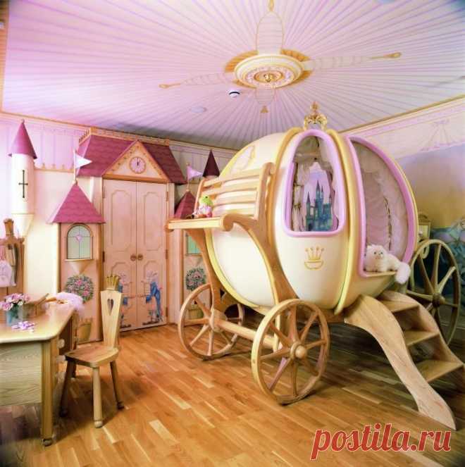 Необычные и атмосферные детские комнаты — Наши дома