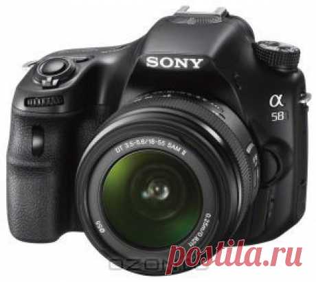 Камера Sony Alpha SLT-A58 с полупрозрачным зеркалом поддерживает разрешение 20,1 Мпикс, быструю съемку и стабилизацию изображения для простой и быстрой реализации творческих замыслов.