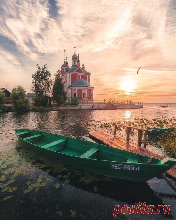 ღ Плещеево озеро. Переславль-Залесский, Россия.
