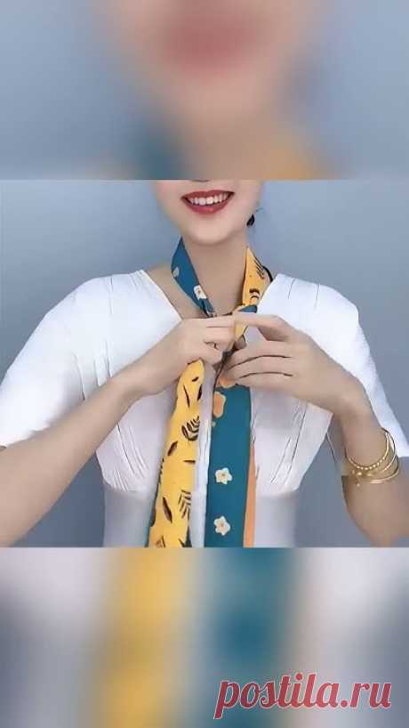7 способов завязать платок, которые взорвут твой стиль!