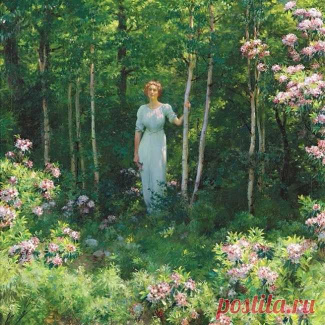 Художник Чарльз Кортни Каран (Charles Courtney Curran) Картины