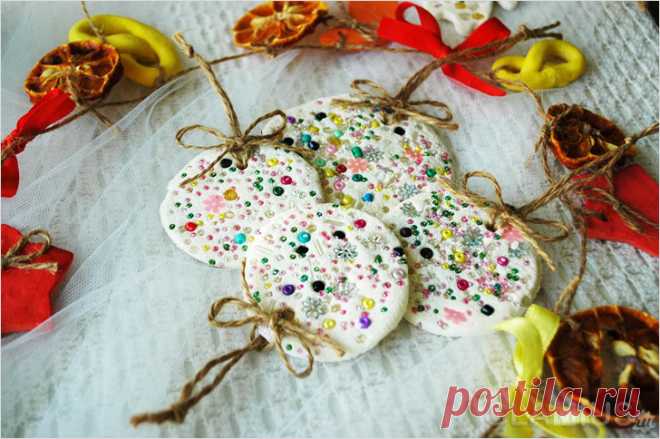 Новогодние игрушки своими руками 2017 год