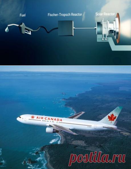 SOLAR-JETсинтезирует реактивное топливо из углекислого газа