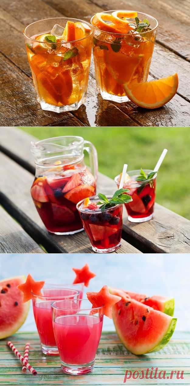 Удар по жаре: 20 рецептов летних освежающих лимонадов - KitchenMag.ru