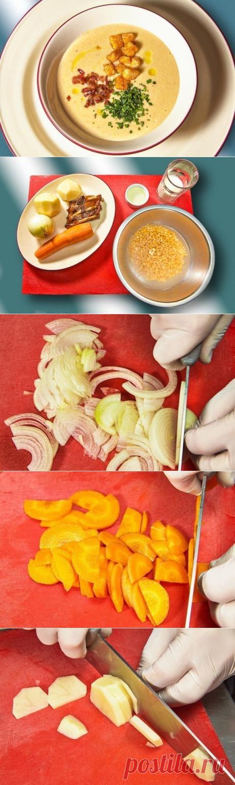 Как приготовить гороховый суп-крем - рецепт, ингридиенты и фотографии