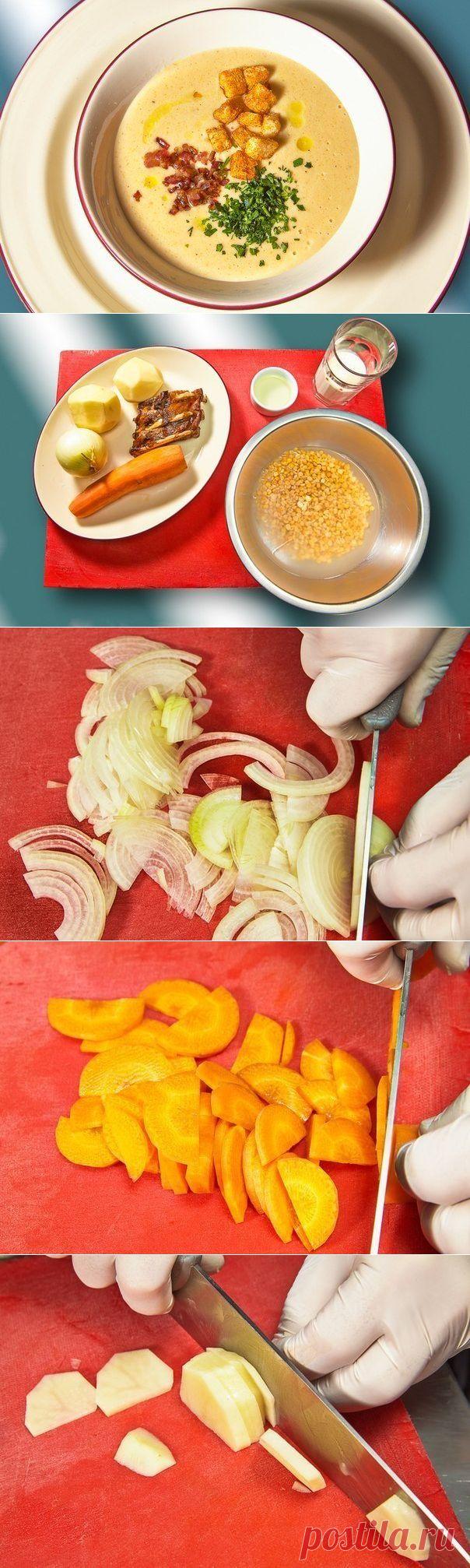 Как приготовить гороховый суп-крем - рецепт, ингридиенты и фотографии