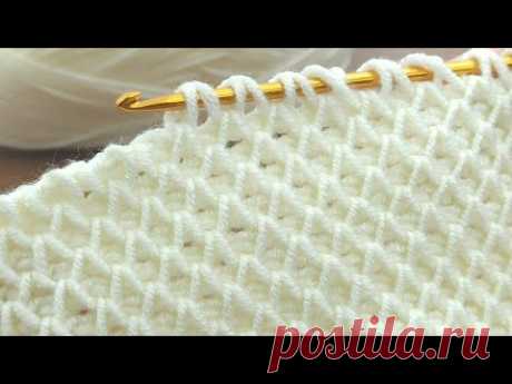 Amazing👌 * Super Easy Tunisian Crochet Baby Blanket For Beginners online Tutorial * #Tunisian