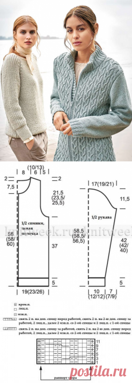 Оригинальный жакет на молнии