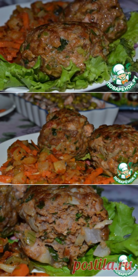 Котлеты по-сербски "Уштипцы" - кулинарный рецепт