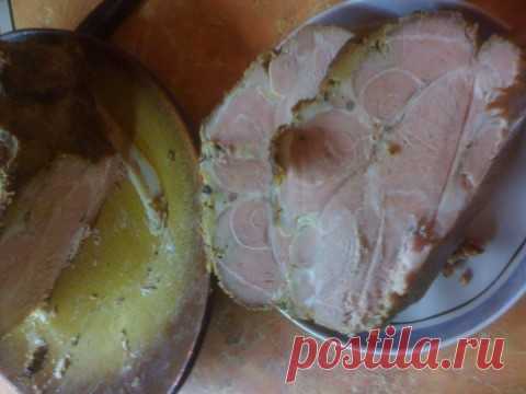 Рецепт Свинина, запеченная в горчице
