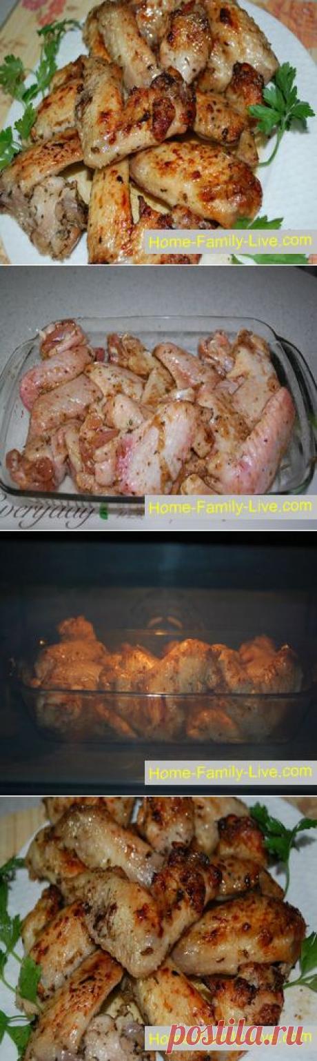 Хрустящие куриные крылышки - пошаговый фоторецепт
