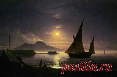 Ivan Aivazovsky Bucht von Neapel 1842 - Ivan Aivazovsky… |  Pinterest • Всемирный каталог идей