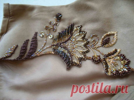 вышивка пайетками мастер класс - Поиск в Google
