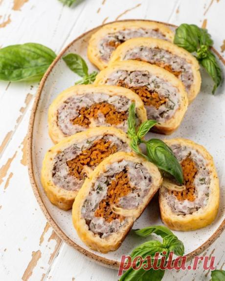 Мясной рулет