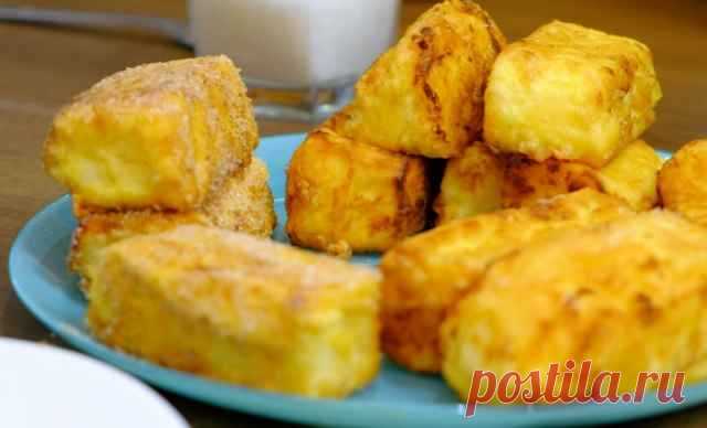Как пожарить молоко по испанскому рецепту (десерт) — Домашняя кулинария