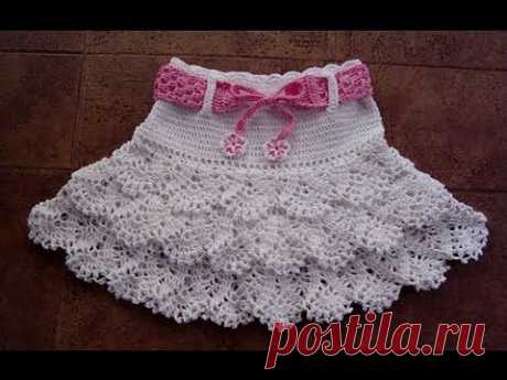▶ CROCHET SKIRT - YouTube