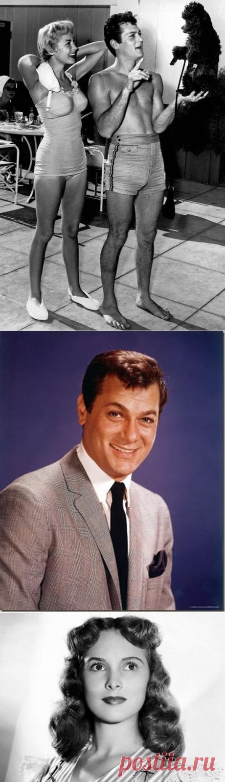 Джанет Ли и Тони Кертис. | Ностальгический клуб любителей кино .