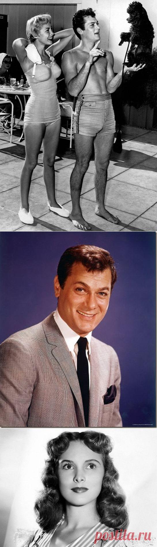 Джанет Ли и Тони Кертис. | Ностальгический клуб любителей кино .