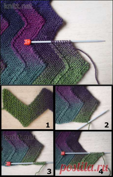 Урок по вязанию одеяла методом набора полосок (Уроки и МК по ВЯЗАНИЮ) — Журнал Вдохновение Рукодельницы