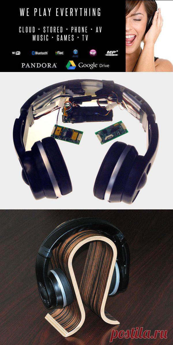 Streamz - наушники с интерфейсом Wi-Fi и встроенным потоковым проигрывателем, работающим под управлением Android - PCNEWS.RU