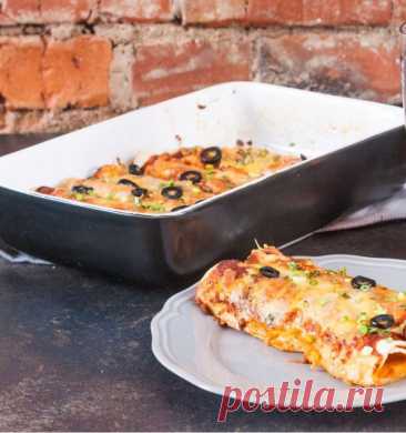 Запечённые закуски с сыром