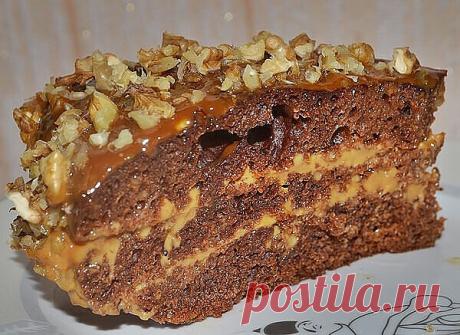 Осторожно это очень вкусно
Тортик - Чёрный принц. Он действительно лёгкий и вкусный
Для одного бисквита:
Кефир - 1ст
Сахар - 1ст
Мука - 1ст
Яйца - 2шт
Сода - 1ч ложка
Какао - 2ст ложки
Для крема:
Сметана 25% - 200гр
Сах.пудра - 3ст ложки
Вар.сгущенка - 1баночка
Приготовление:
Яйца с сахаром взбить пару минут, до пышности. Добавить кефир, соду, муку, какао не прекращая взбивать довести до однородности. Печь в форме 22см при 180° 25-30минут, готовность проверить зубочисткой....