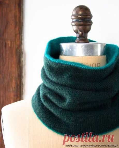 Reversible Cowl. Спицы.