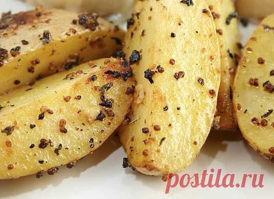Картофель, запеченный в горчице - рецепт и способ приготовления, ингридиенты | sloosh